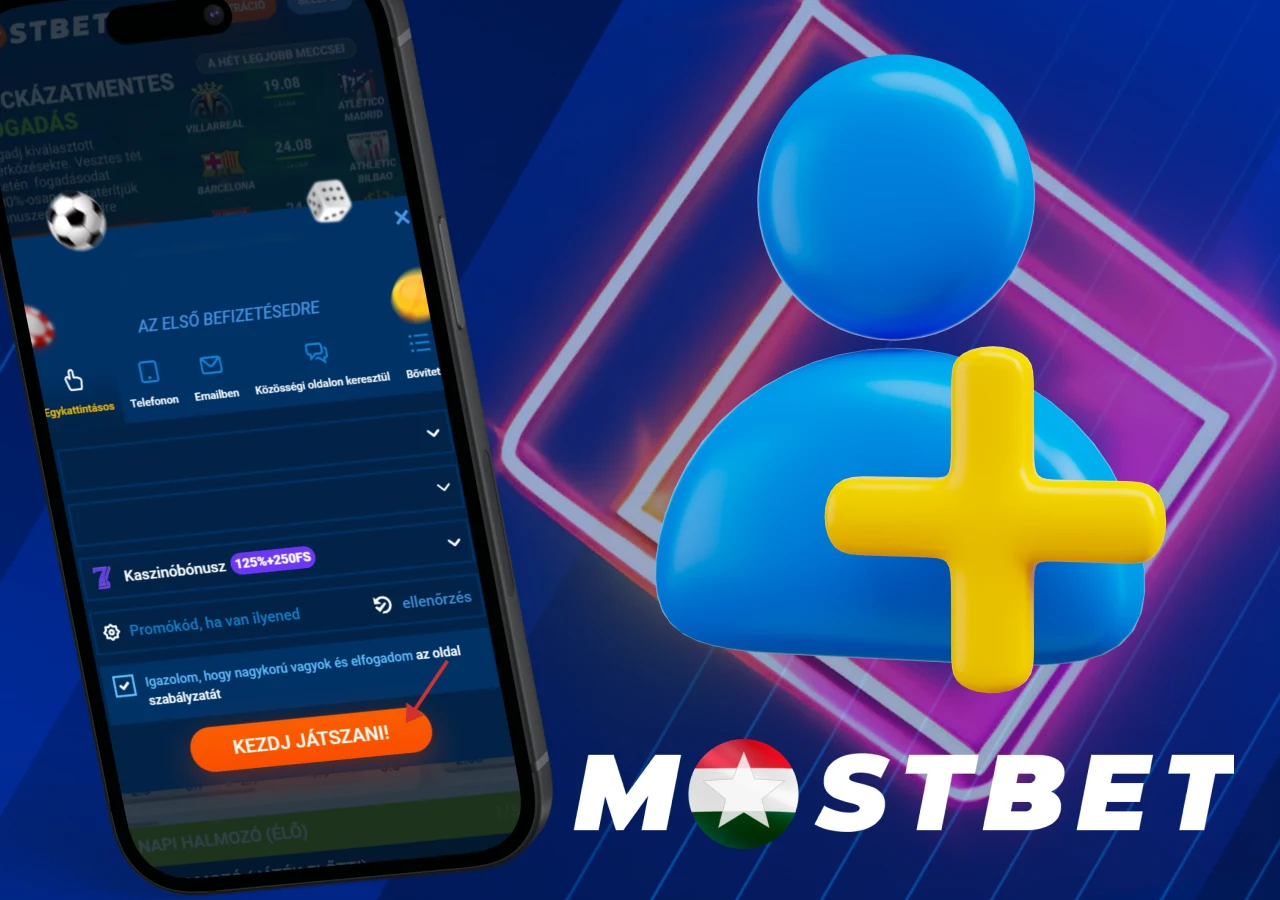 a regisztráció a weboldalon vagy az alkalmazásban nagyon kényelmes és gyors