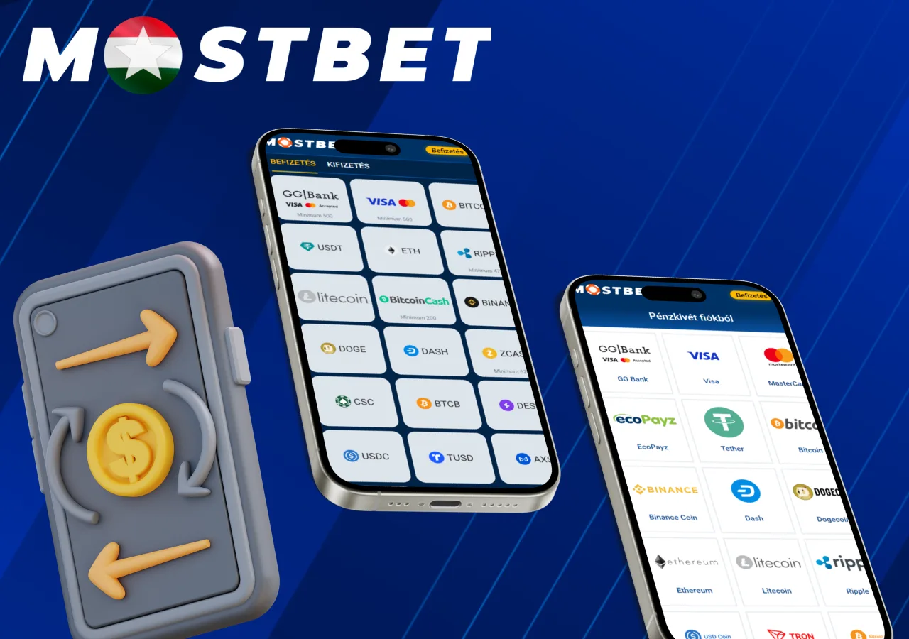 A fizetési módok között szerepelnek a legnépszerűbb és leggyorsabb lehetőségek