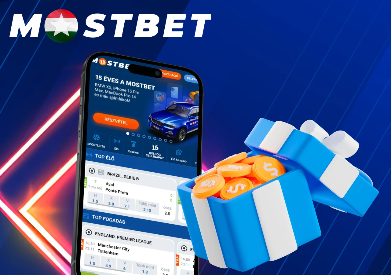 A Mostbet mobilalkalmazás felhasználói számos bónuszhoz jutnak hozzá a számla regisztrálása után