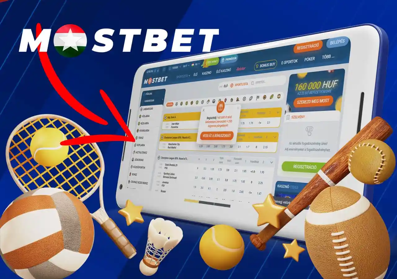 Rengeteg valós idejű sportfogadás a Mostbetnél